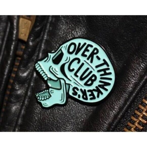 3/20 Overthinkers Club  Enamel Pin - Picture 1 of 1